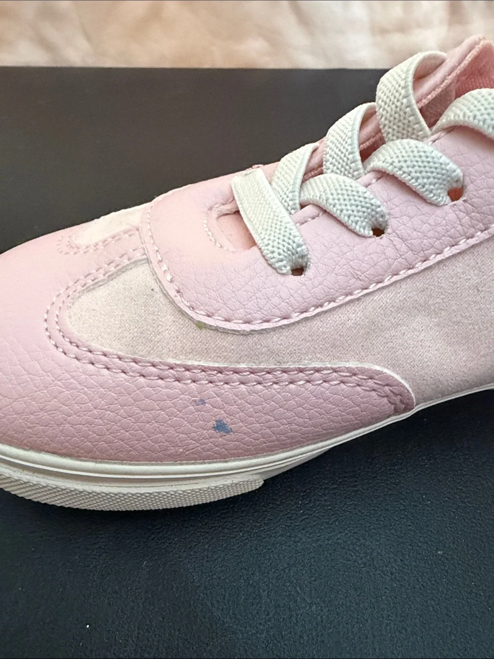 Old Navy Pink Lace-Up Kids Sneakers